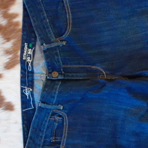 LEVI'S ECO Straight Leg Jean's sz 10L/30 - Picture 2 of 7